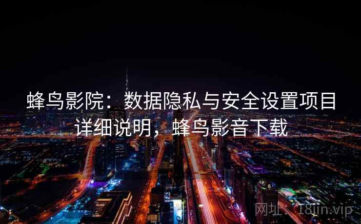 蜂鸟影院：数据隐私与安全设置项目详细说明，蜂鸟影音下载