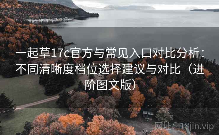 一起草17c官方与常见入口对比分析：不同清晰度档位选择建议与对比（进阶图文版）