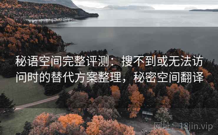 秘语空间完整评测：搜不到或无法访问时的替代方案整理，秘密空间翻译
