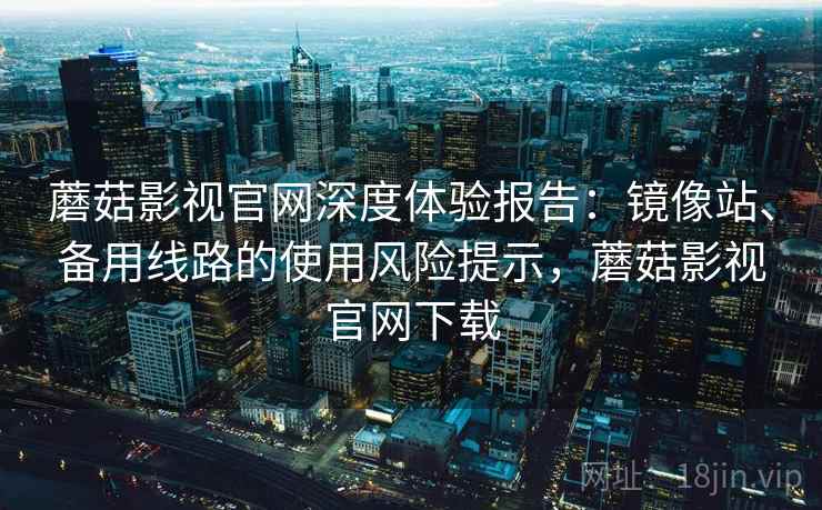 蘑菇影视官网深度体验报告：镜像站、备用线路的使用风险提示，蘑菇影视官网下载