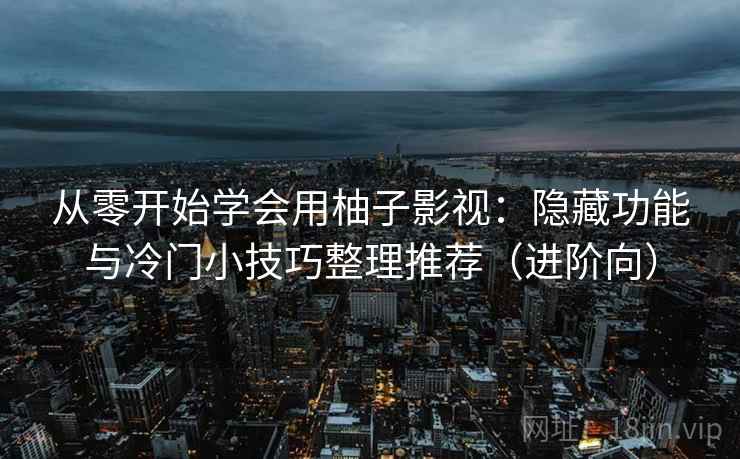 从零开始学会用柚子影视：隐藏功能与冷门小技巧整理推荐（进阶向）