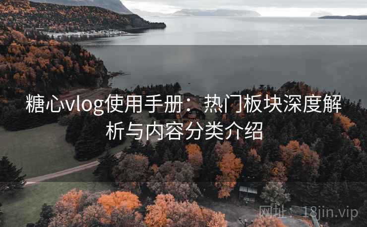 糖心vlog使用手册：热门板块深度解析与内容分类介绍